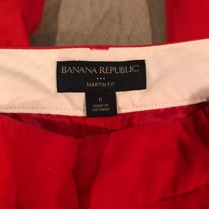 Size 6 banana republic trousers Martin fit